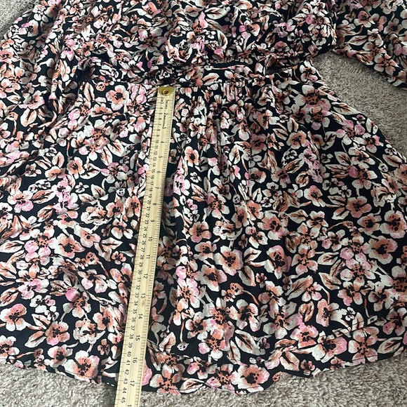 Free people flower print open side dress - Picture 6 of 8